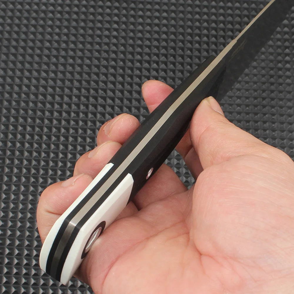 BM4010 Fixed Blade Knife CPM 154 Steel Spear Point Micarta Handle Camping Knife with Sheath for Industrial DIY Grade OEM