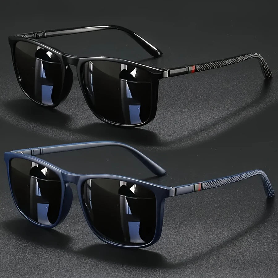 Hindfield Square Vintage Cycling Sunglasses For Men And Women