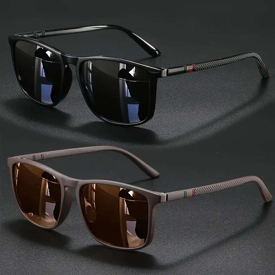Hindfield Square Vintage Cycling Sunglasses For Men And Women