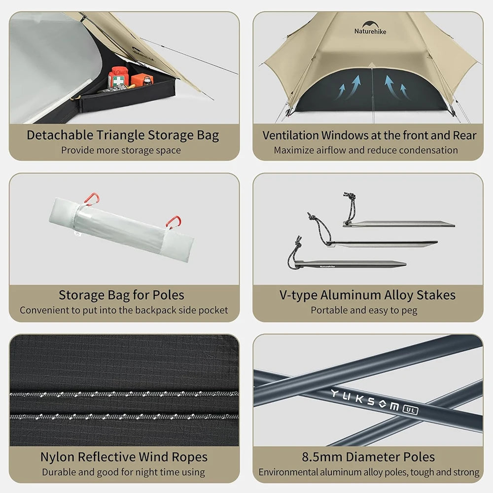 Naturehike Star River Ultralight Double Layer Backpacking Tent