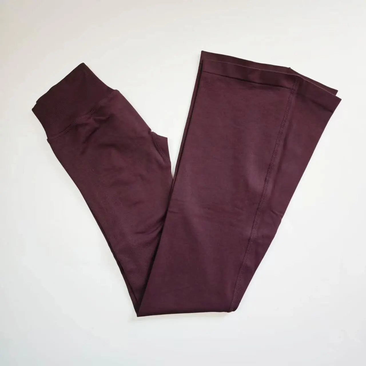 NCLAGEN Women Seamless Flare Leggings For Pilates And Yoga