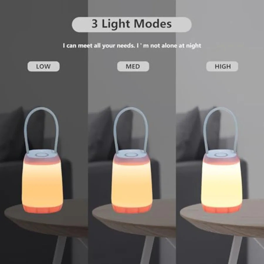 LED Camping Lantern With Three Modes for Indoor Outdoor Use