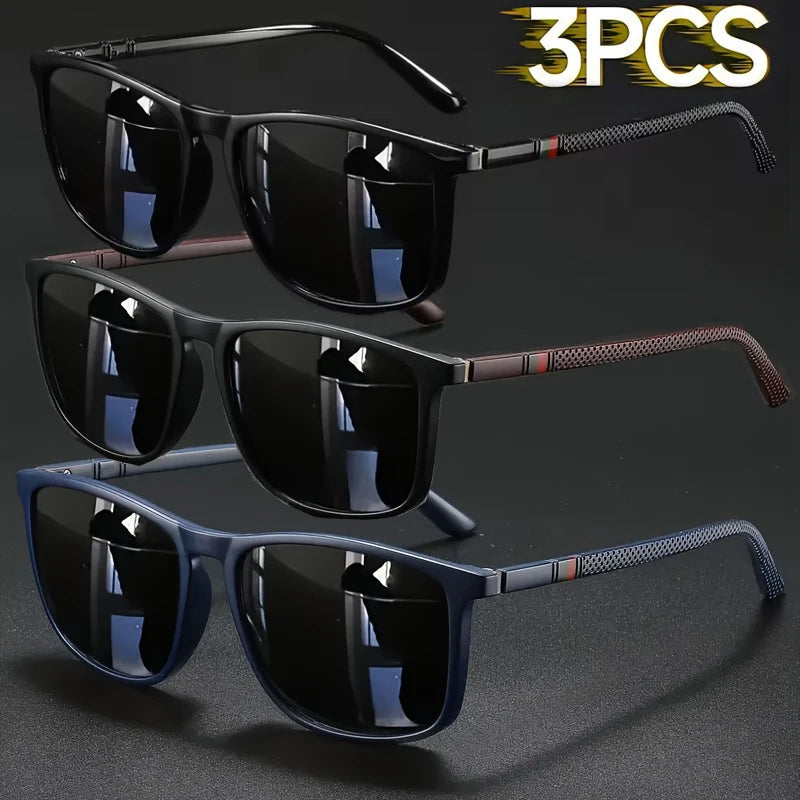 Hindfield Square Vintage Cycling Sunglasses For Men And Women