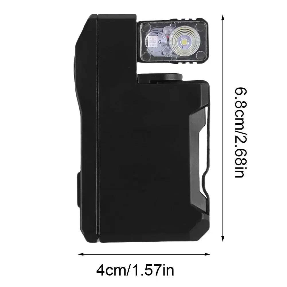G5 Rechargeable Flashlight Featuring Rotating Head For Camping And Hiking