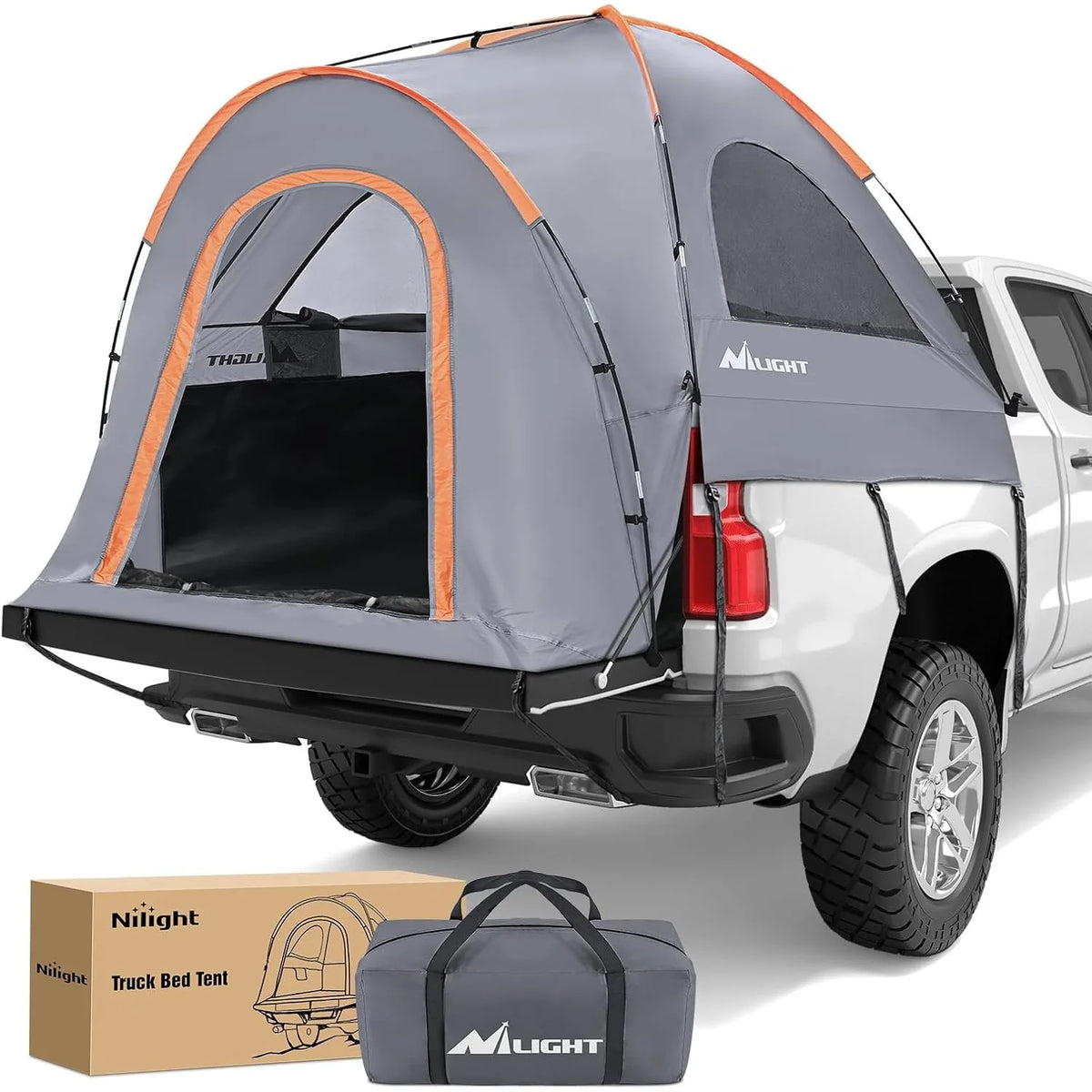 Nilight Waterproof Truck Bed Tent for Two People Camping