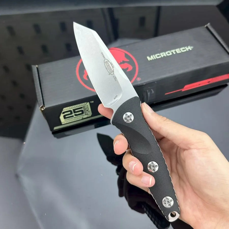 High-quality 93M Professional-level Tactical Knife Outdoor Camping Hiking Survival EDC Tool Fishing Knife for Men As A Gift