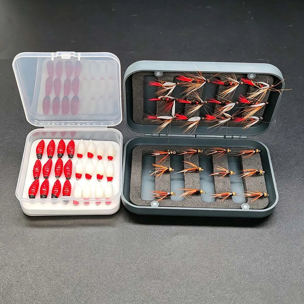 Trout Nymph Fly Fishing Lures for Dry and Wet Flies