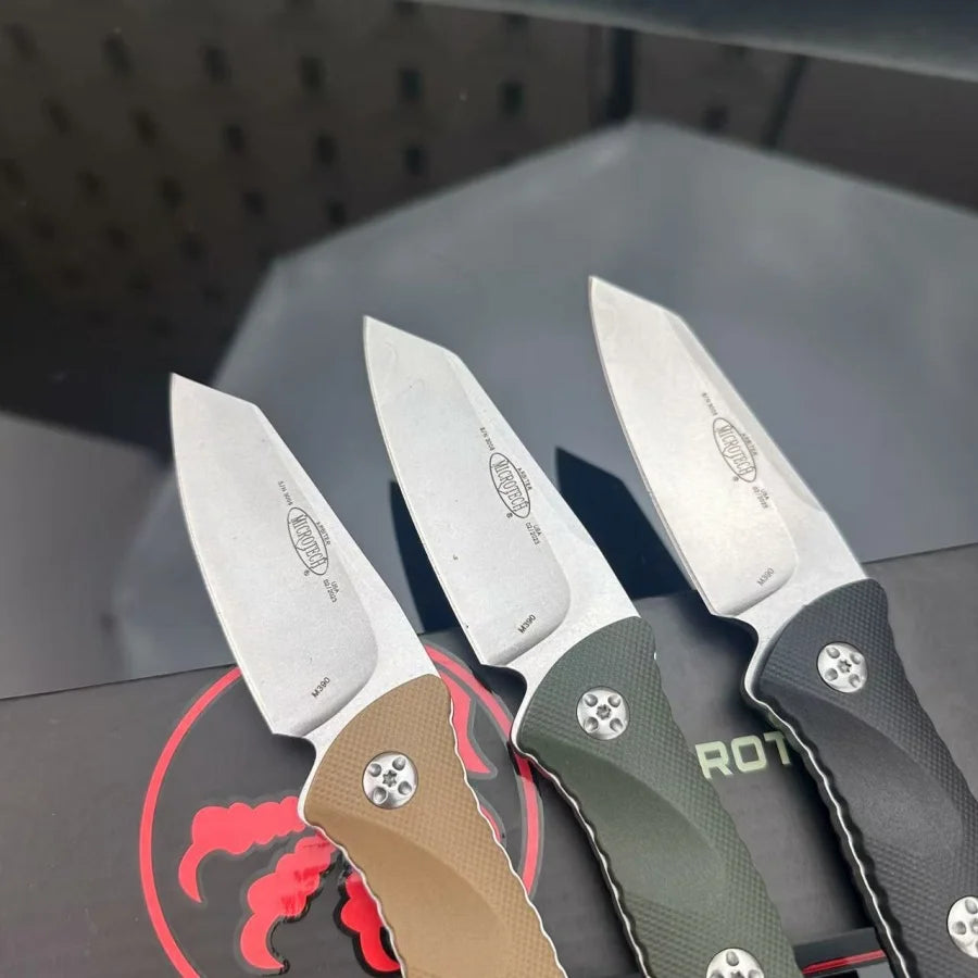High-quality 93M Professional-level Tactical Knife Outdoor Camping Hiking Survival EDC Tool Fishing Knife for Men As A Gift