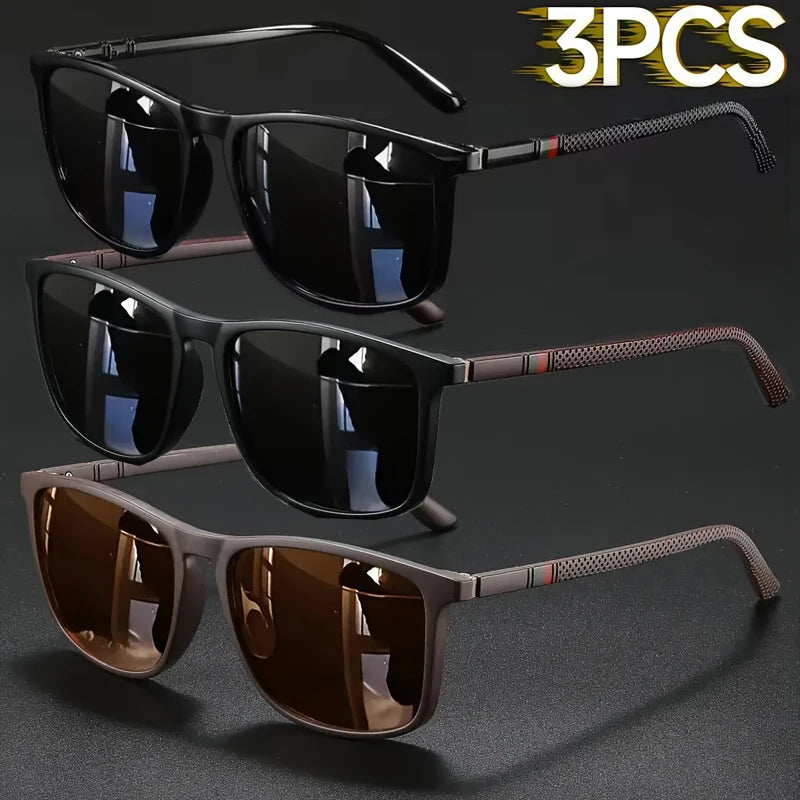 Hindfield Square Vintage Cycling Sunglasses For Men And Women