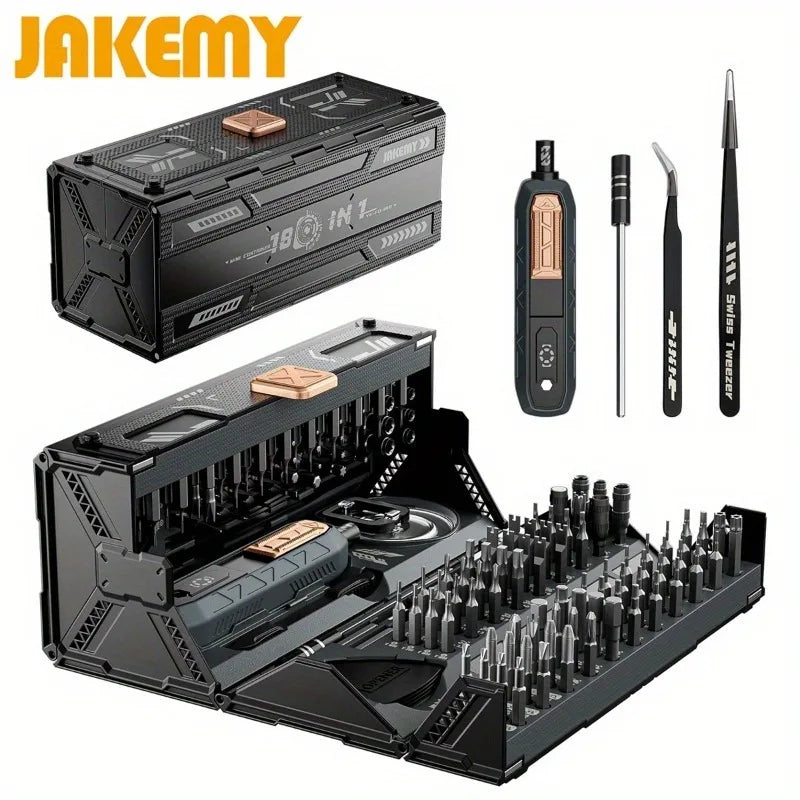 Jakemy Precision Screwdriver Set With Magnetic Bits For Electronics Repair