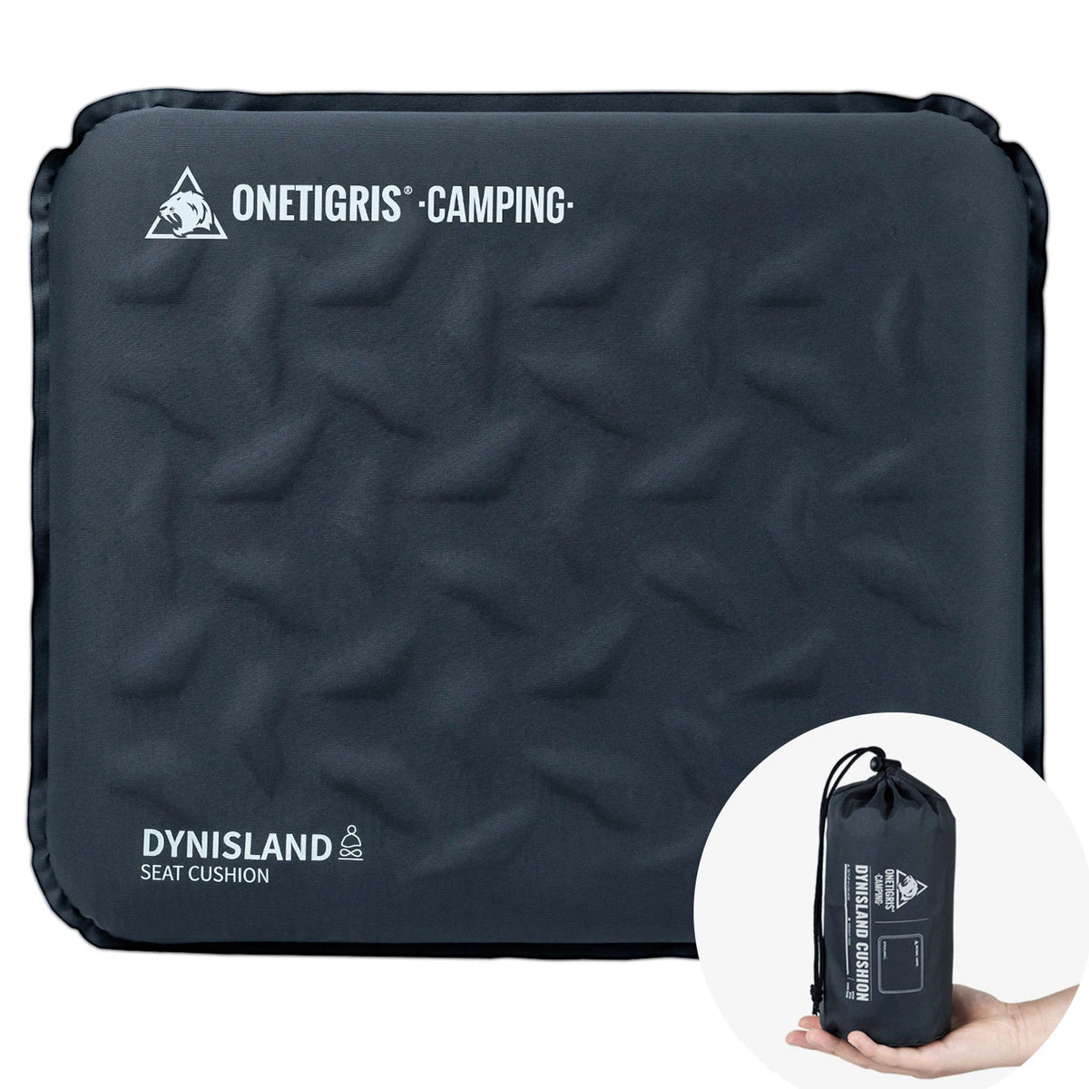 OneTigris Inflatable Seat Cushion for Camping, Travel, and Stadiums