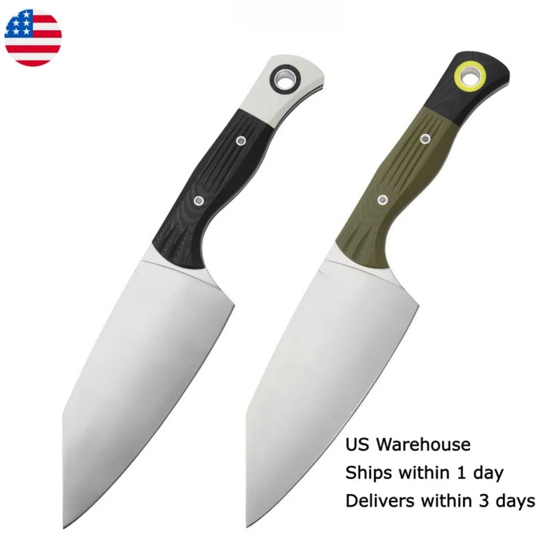 BM4010 Fixed Blade Knife CPM 154 Steel Spear Point Micarta Handle Camping Knife with Sheath for Industrial DIY Grade OEM