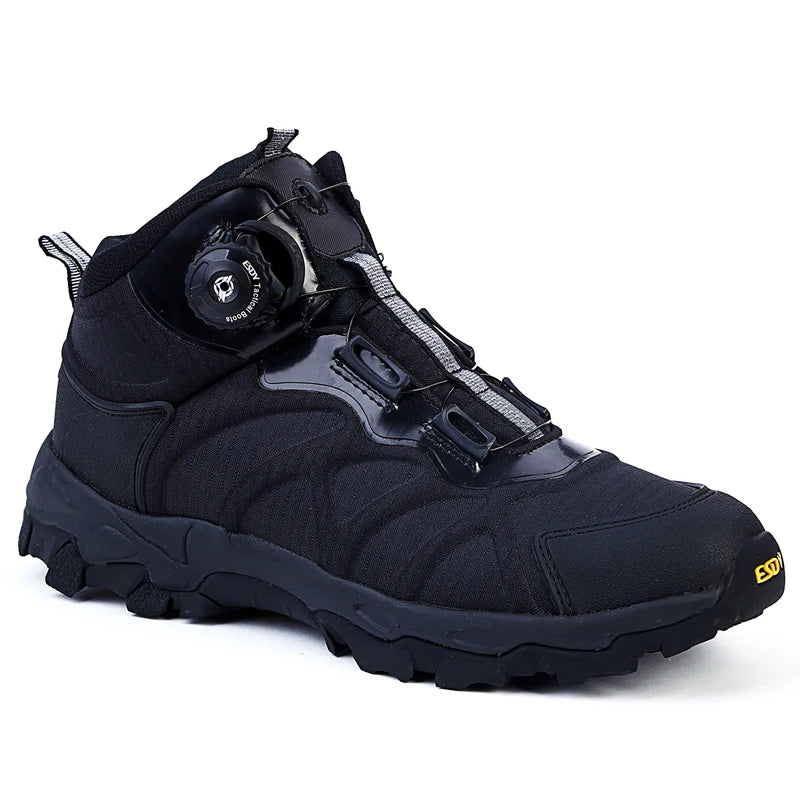 Kolinvov Men Waterproof Outdoor Hiking Boots With Eva Insole