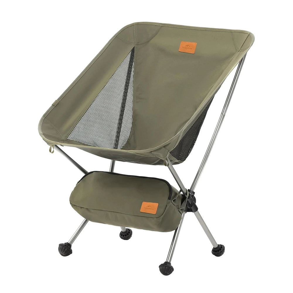 Naturehike Ultralight Folding Camping Chair With Anti Sink Feet