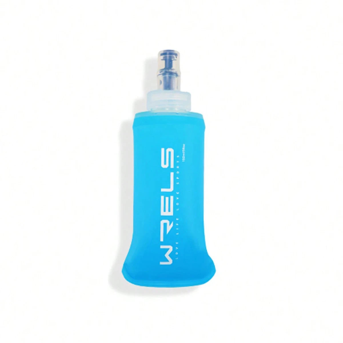 WRELS Collapsible Silicone Water Bottle For Outdoor Camping And Running