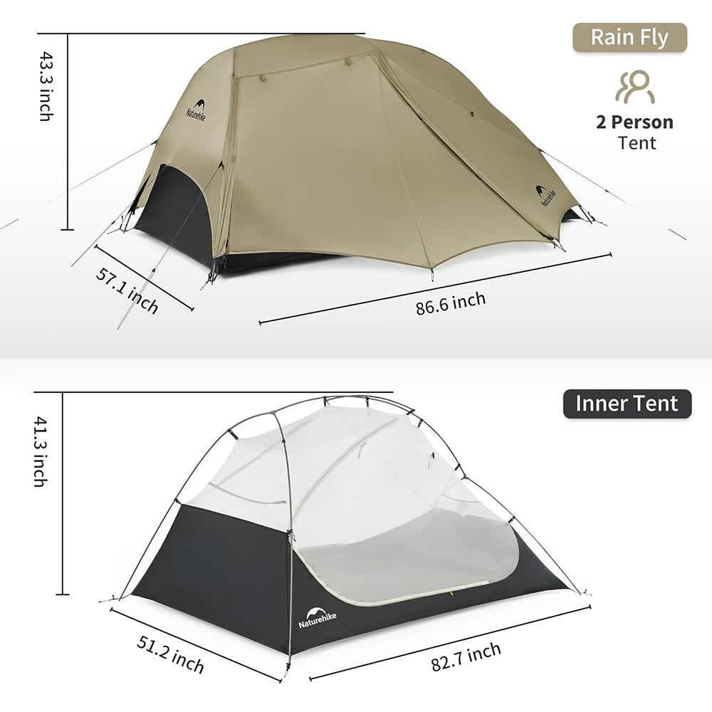 Naturehike Star River Ultralight Double Layer Backpacking Tent