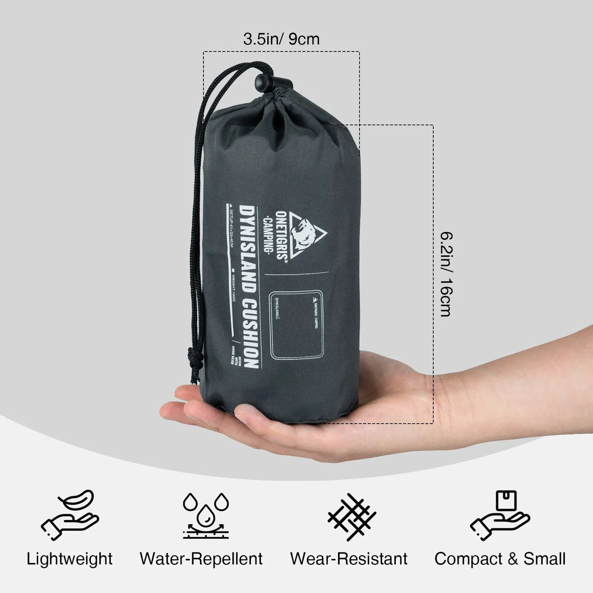 OneTigris Inflatable Seat Cushion for Camping, Travel, and Stadiums