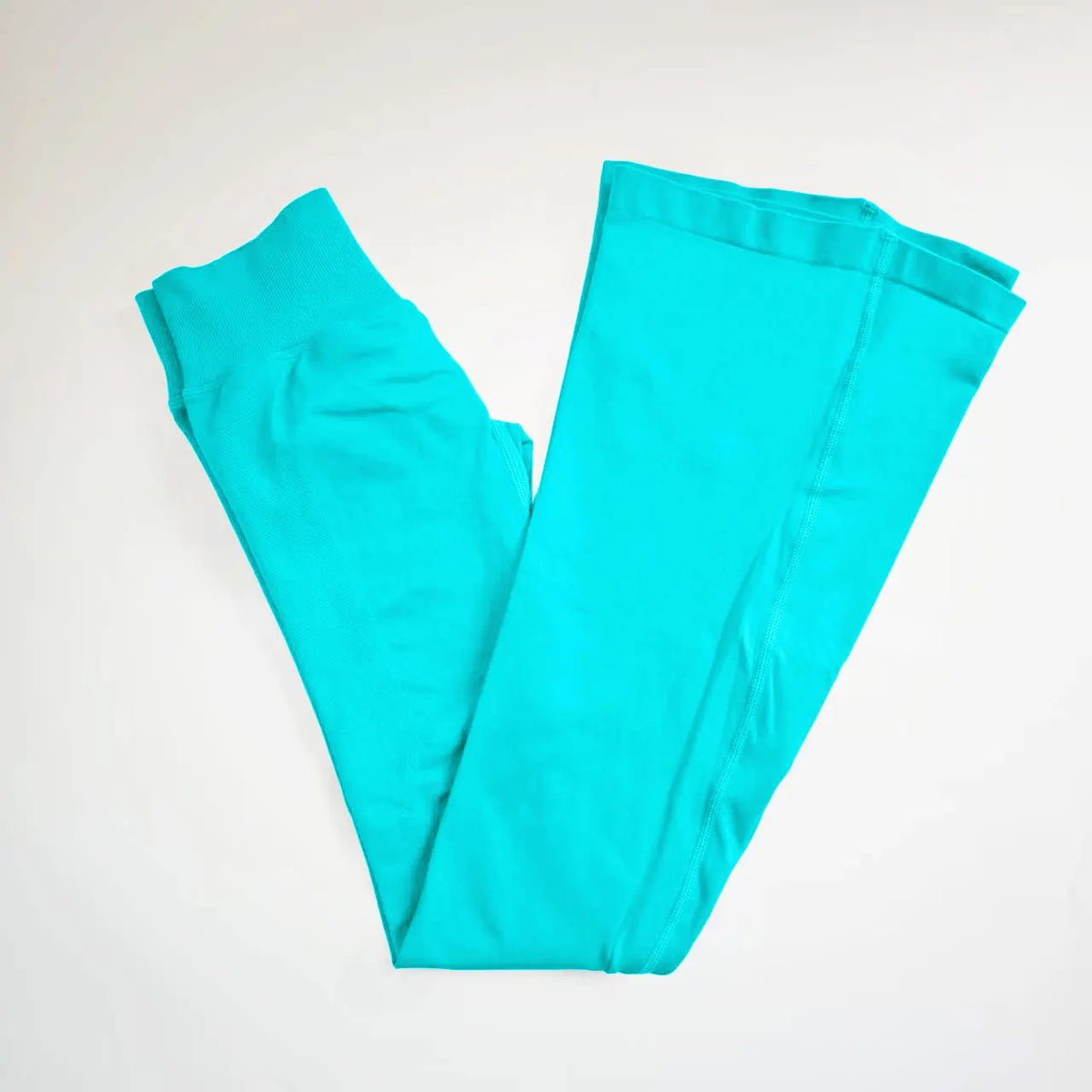 NCLAGEN Women Seamless Flare Leggings For Pilates And Yoga