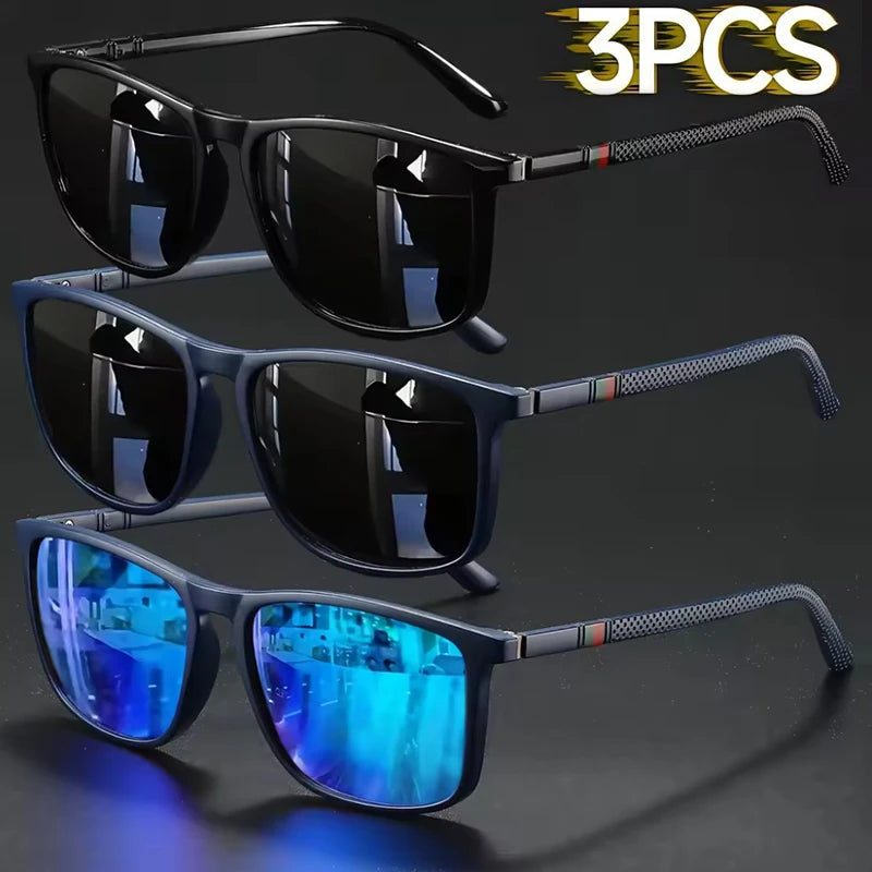 Hindfield Square Vintage Cycling Sunglasses For Men And Women