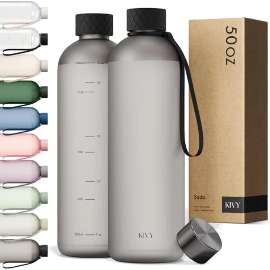 Portable Lightweight Shatterproof Water Bottle For Travel And Sports