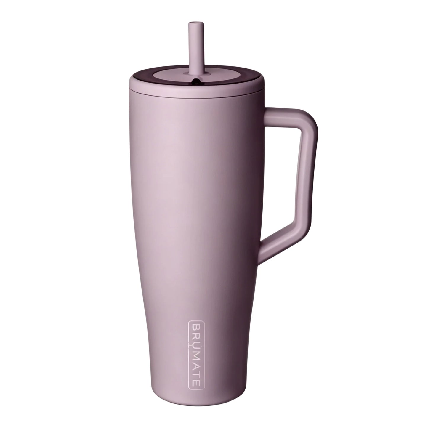 BruMate Insulated Stainless Steel Travel Tumbler With Straw
