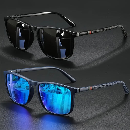 Hindfield Square Vintage Cycling Sunglasses For Men And Women