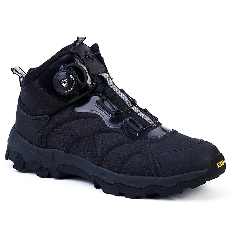 Kolinvov Men Waterproof Outdoor Hiking Boots With Eva Insole