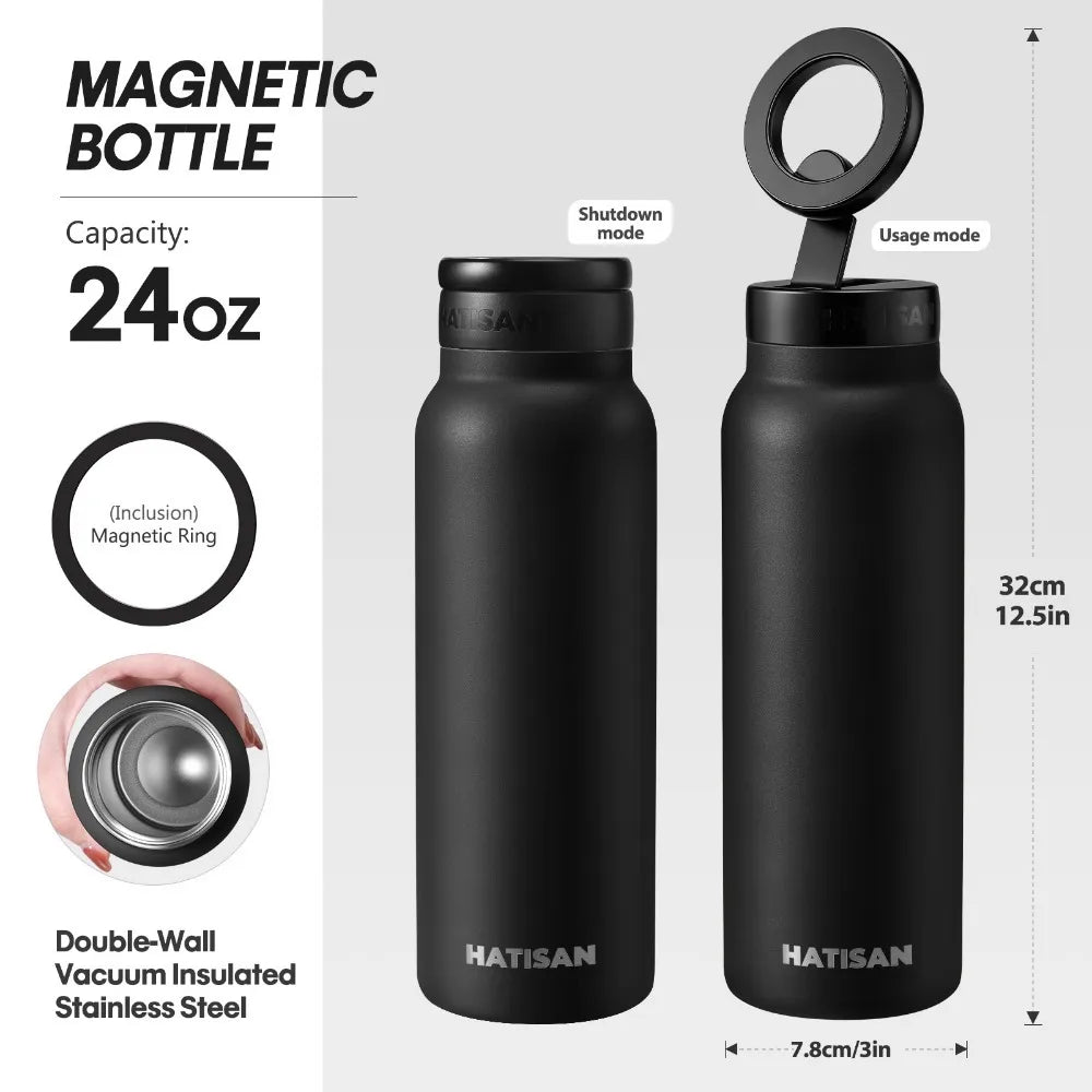 HATISAN Stainless Steel Insulated Vacuum Flask for Drinks