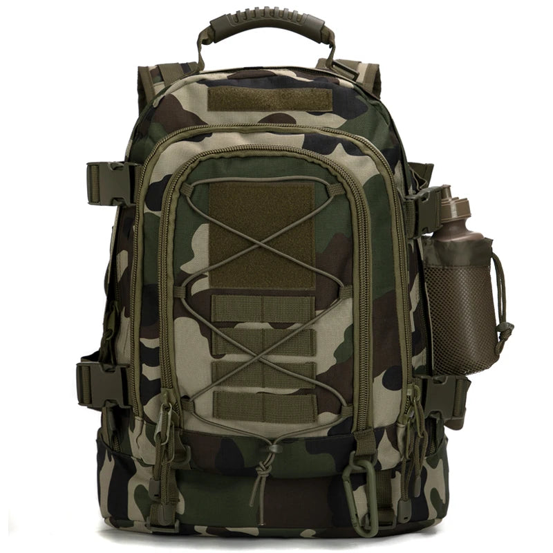LQARMY Nylon Tactical Backpack For Outdoor Hiking And Camping