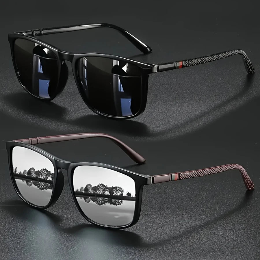 Hindfield Square Vintage Cycling Sunglasses For Men And Women