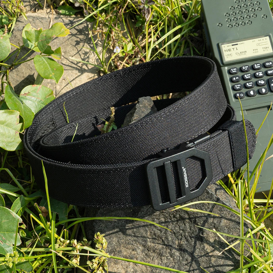 Idogeartactual Adjustable Ratchet Belt With Durable Nylon Construction